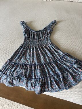 Urban Outfitters Blue Floral Mini Dress